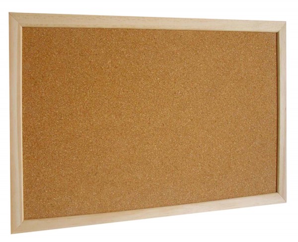 PIZARRA CORCHO MARCO MADERA 60x90
