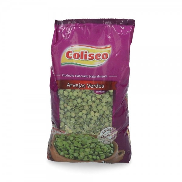 ARVEJAS PARTIDAS 1 KG