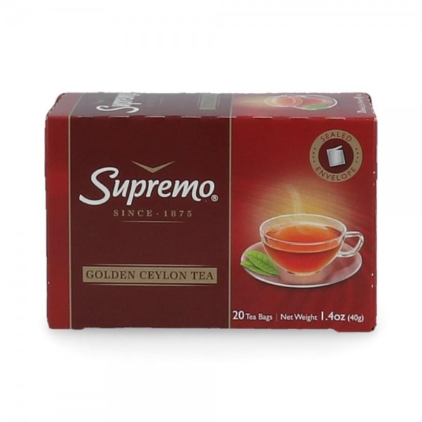 TE NEGRO CEYLAN ORO 20 BOLSAS