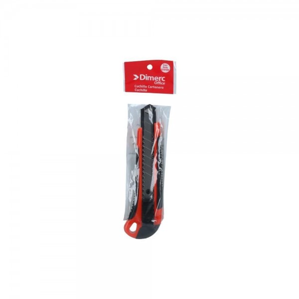 CUCHILLO CARTONERO GRANDE GUIA LARGA FRENO PRESION