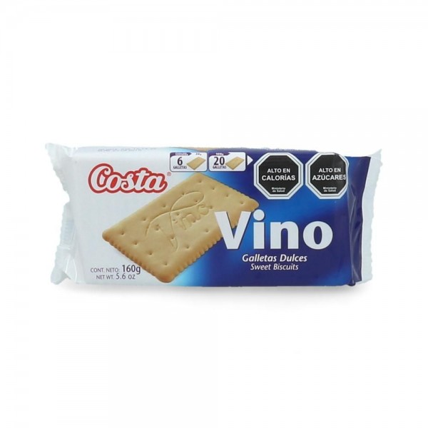 GALLETA DULCE 160 GR VINO