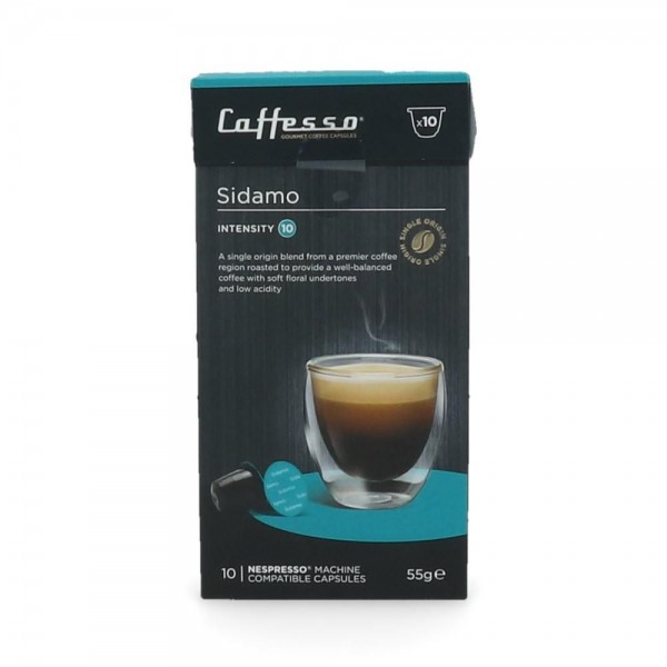 CAPSULA TIPO NESPRESSO SIDAMO ( INTENSIDAD 10) 10 UN