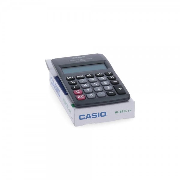 CALCULADORA BOLSILLO 8 DIGITOS VERTICAL HL 815