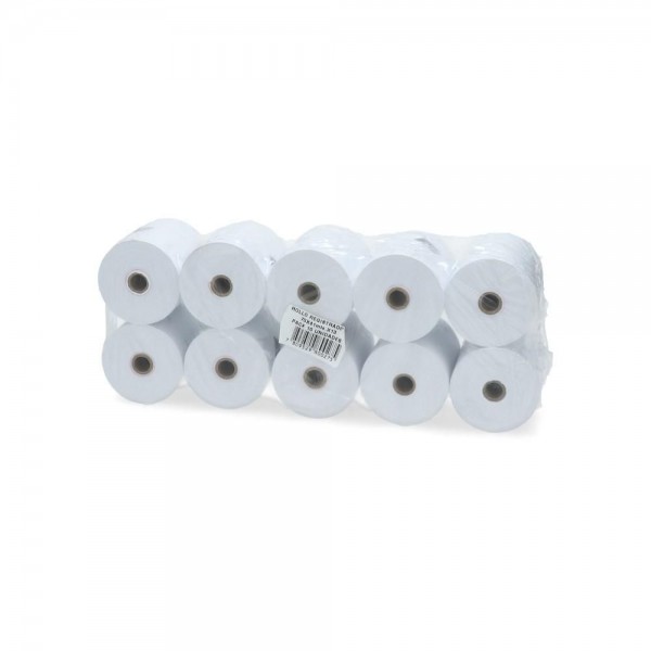 ROLLO PAPEL SUMADORA 75 MM X 41 MT 10 UN