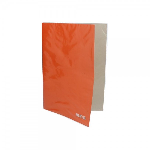 CARPETA PLASTIFICADA CON ACCO CLIP OFICIO NARANJO
