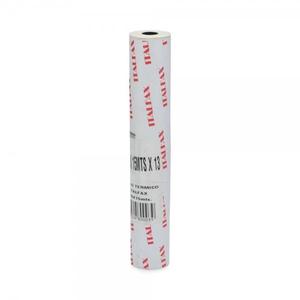 PAPEL FAX 216 MM X 15 MT 3.5 CM