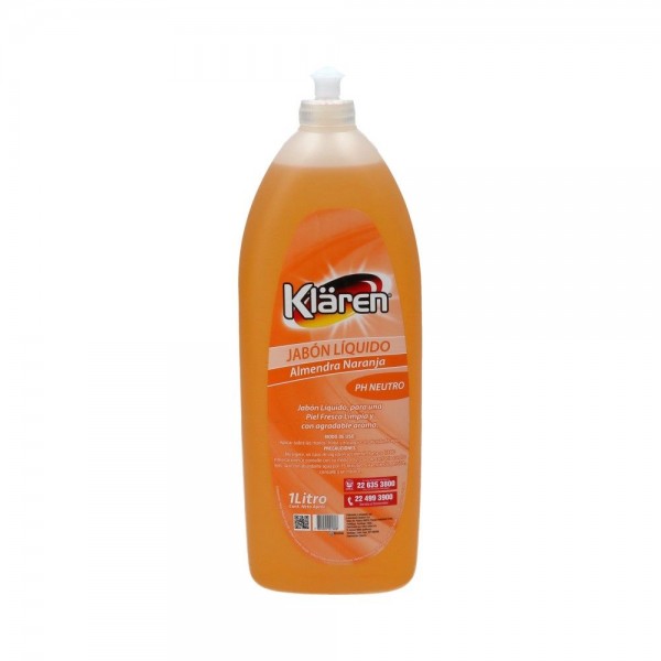 JABON LIQUIDO ALMENDRA 1 LT