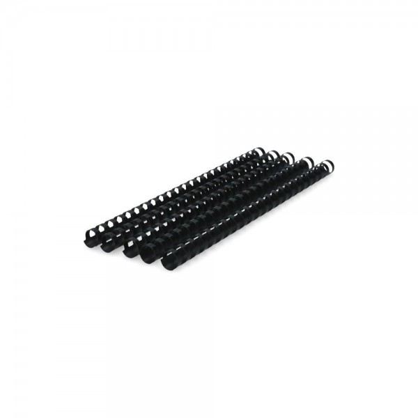 ANILLOS PLASTICOS 18MM 150 HJ NEGRO 25 UN