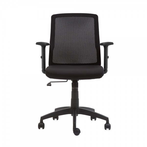 SILLA ESCRITORIO CUBA CON BRAZOS REGULABLES EN ALTURA