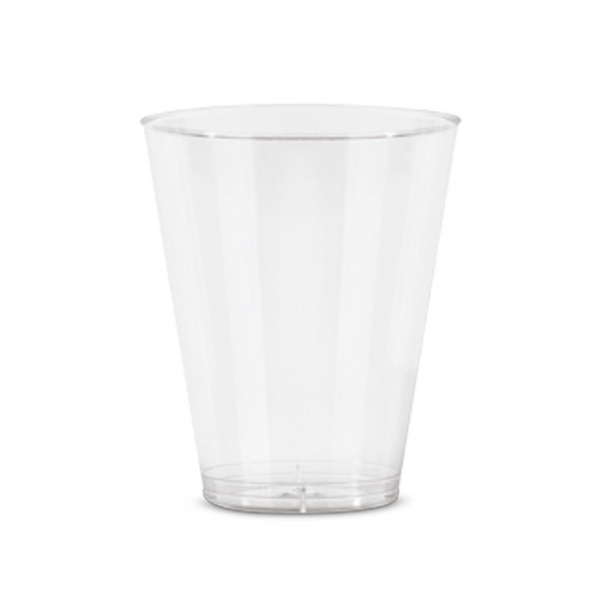 VASO ACRILICO 230 ML TRANSPARENTE X10 UN