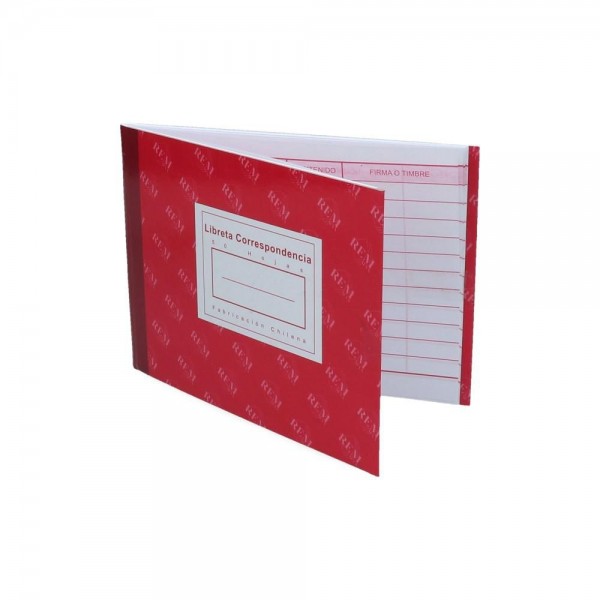 LIBRETA CORRESPONDENCIA 50 HOJAS