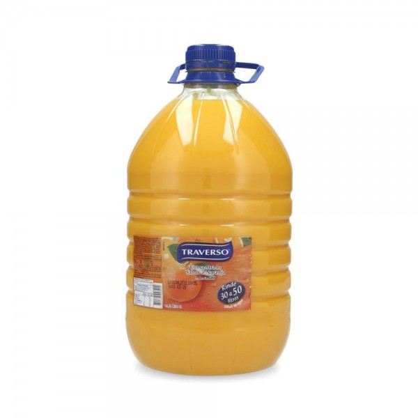 JUGO EN BIDON CONCENTRADO 5 LT NARANJA