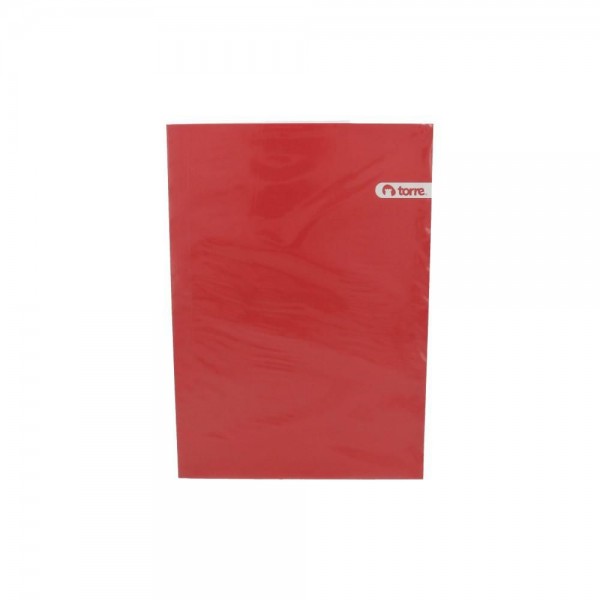 CARPETA PLASTIFICADA CON ACCO CLIP OFICIO ROJO