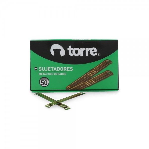 ACCO CLIP METALICO CAJA 50 UN DORADO