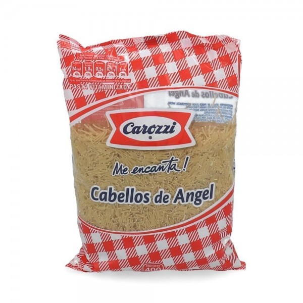 FIDEO CABELLO DE ANGEL BOLSA 400 GR CORTO