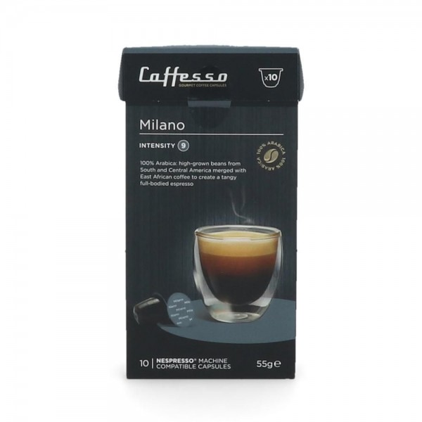 CAPSULA TIPO NESPRESSO MILANO ( INT 9) 10 UN