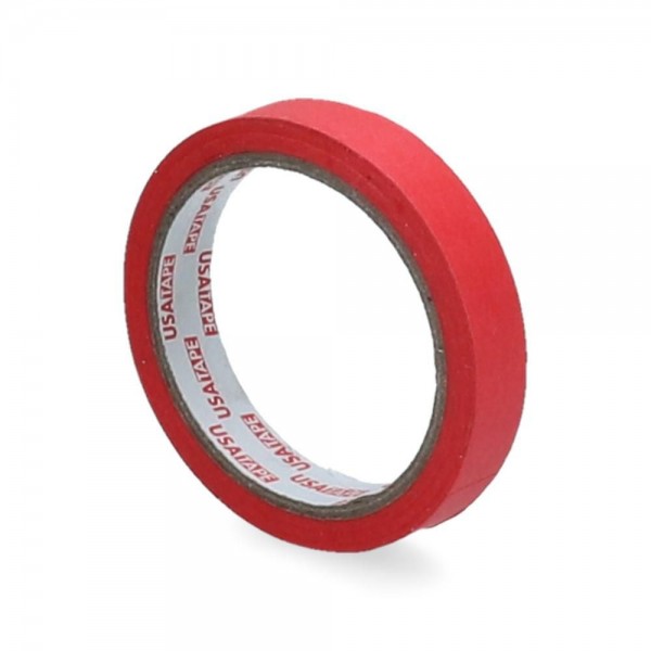 CINTA ADHESIVA ENMASCARAR ROJA 18 MM 20 MT