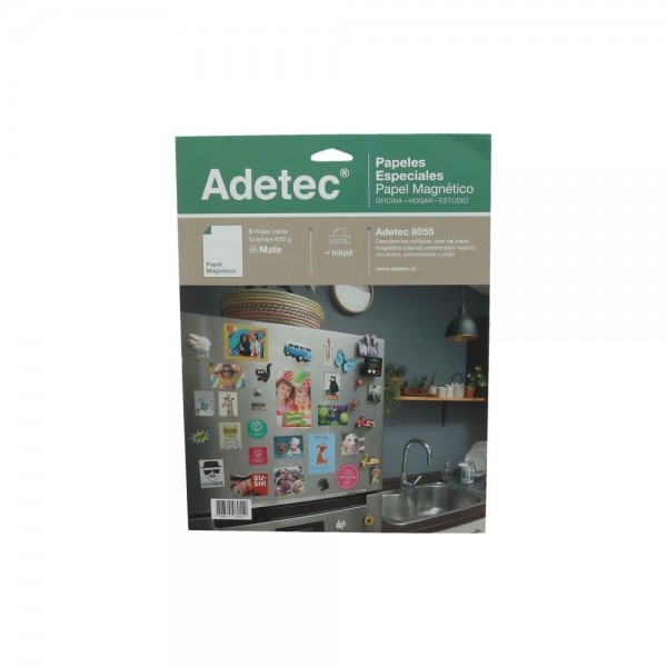 PAPEL MAGNETICO INK-JET MATE A5 650 GRAMOS 3 HOJAS
