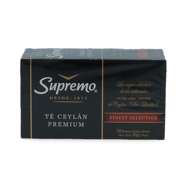 TE NEGRO CEYLAN PREMIUM 20 BOLSAS
