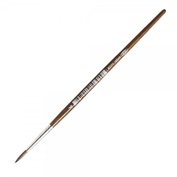 PINCEL REDONDO PELO CAMELLO MANGO MADERA N4