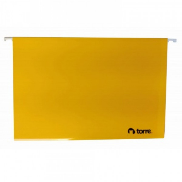 CARPETA COLGANTE FLEJE METAL AMARILLO