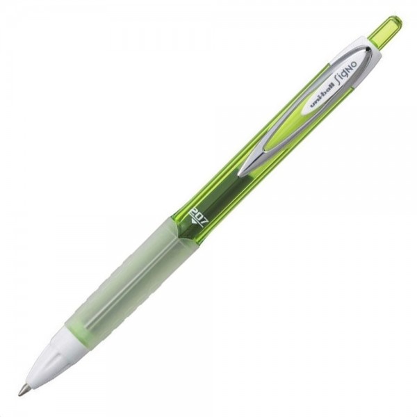 LAPIZ TINTA GEL 0.7 RETRACTIL 207F VERDE