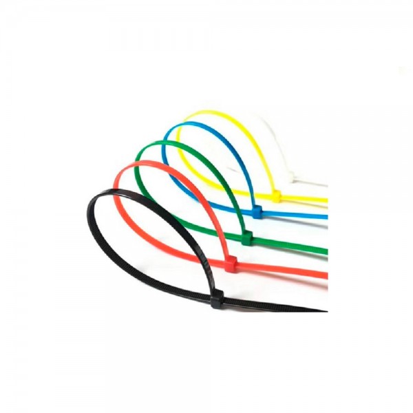 AMARRA CABLE COLOR 4.8 X 300 MM 100 UN