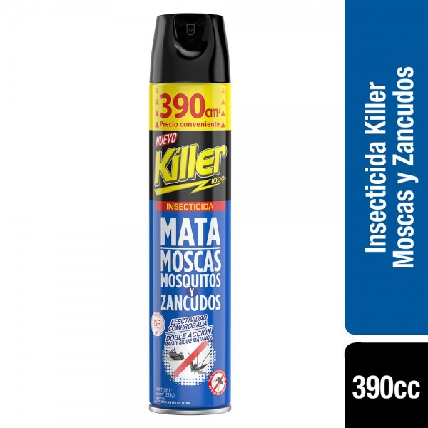 INSECTICIDA MOSCAS Y ZANCUDOS 390 CC
