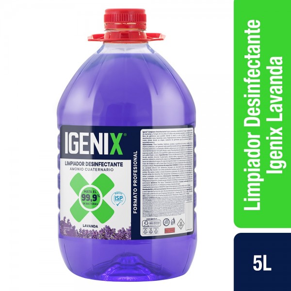 LIMPIADOR DESINFECTANTE LAVANDA 5 LT