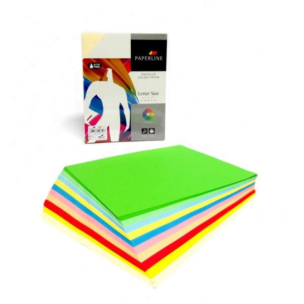 PAPEL FOTOCOPIA SPECTRA TAMAÑO CARTA COLORES SURTIDOS 250 HOJAS 