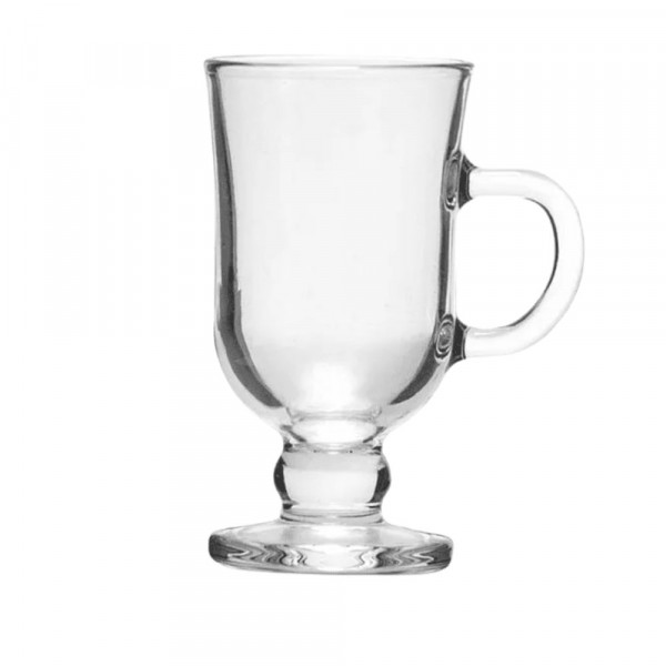 TAZAS VIDRIO CAPPUCCINO 110 ML 4 UNIDADES