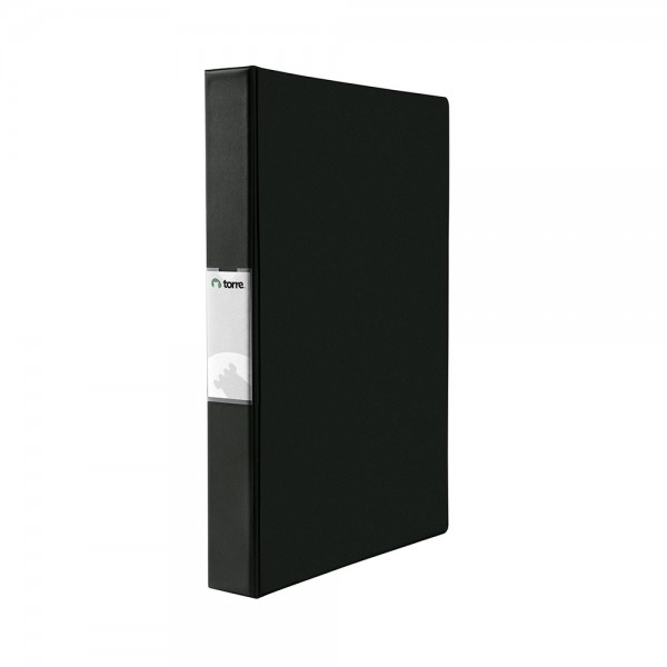 ARCHIVADOR VINIL OFICIO 2 AROS NEGRO