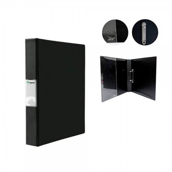 ARCHIVADOR VINIL CARTA 2A NEGRO