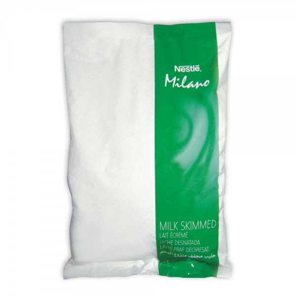 LECHE EN POLVO DESCREMADA MILANO BOLSA 500 GR