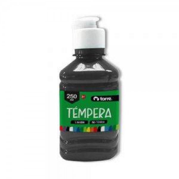 TEMPERA NEGRO 250 ML