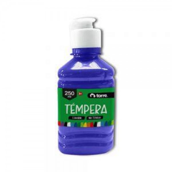 TEMPERA AZUL 250 ML