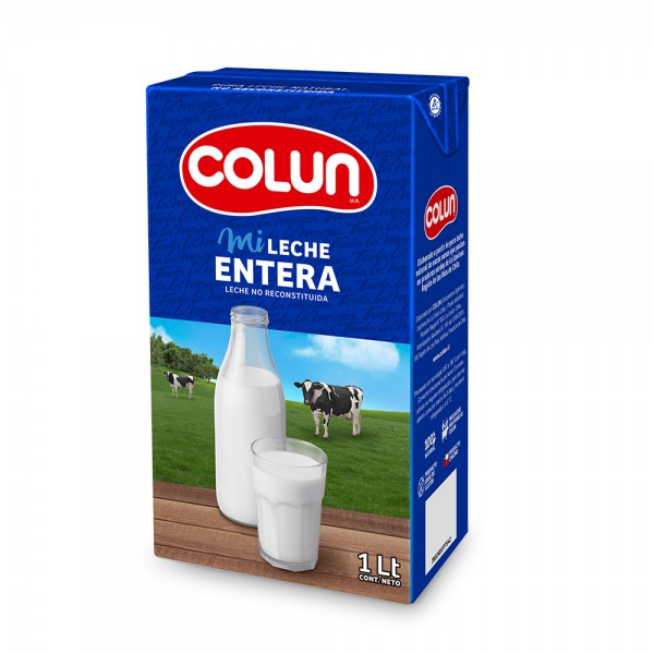 CAJA LECHE ENTERA NATURAL 1 LT