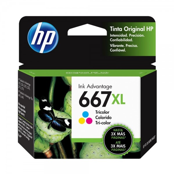 CARTUCHO 3YM80AL 667XL COLOR 320 PAGINAS