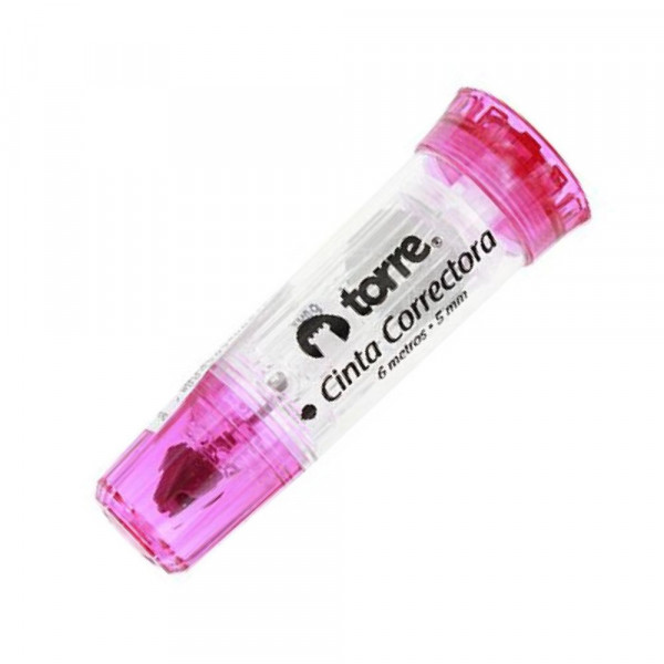 CORRECTOR EN CINTA 5 MM X 6 MT COLORES