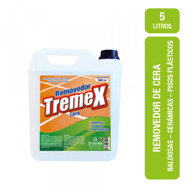 REMOVEDOR CERA 5 LT