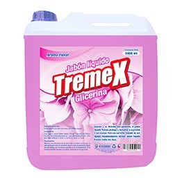 JABON LIQUIDO CON GLICERINA FLORAL 5 LT