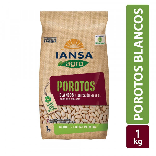 POROTO BLANCO 1 KG