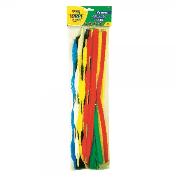 LIMPIA PIPAS COLORES Y TAMAÑOS SURTIDOS 25 UN