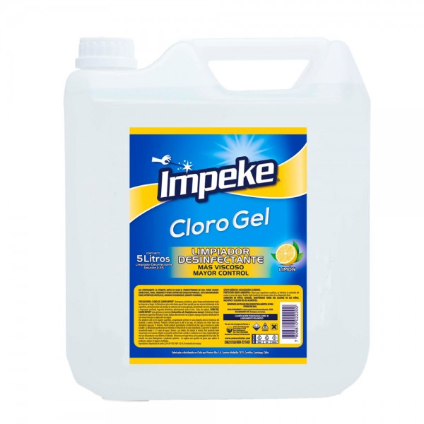 CLORO GEL LIMON 5 LT