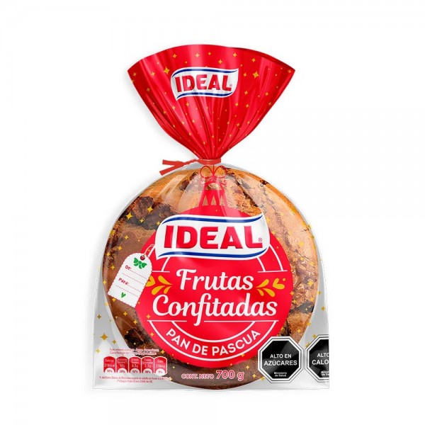 PAN DE PASCUA FRUTOS CONFITADOS 700 GR