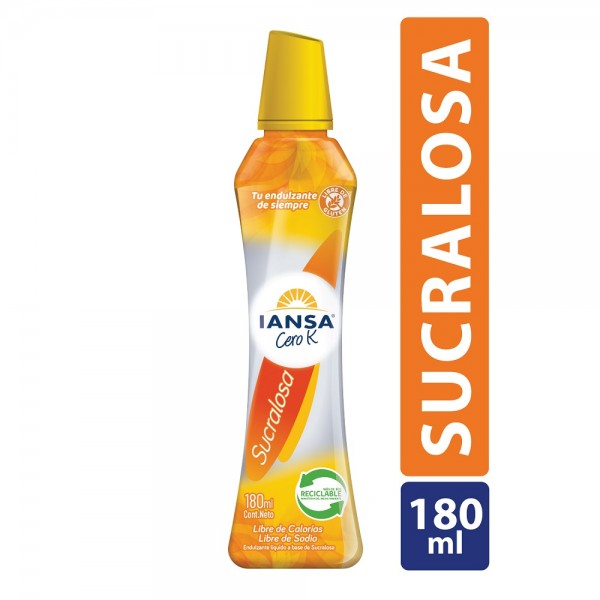 ENDULZANTE SUCRALOSA 180 ML