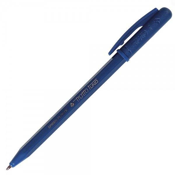 LAPIZ PASTA PUNTA MEDIA AZUL 1.0 MM