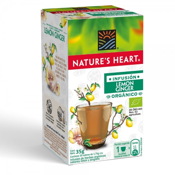 INFUSION LIMON JENGIBRE 20 BOLSAS