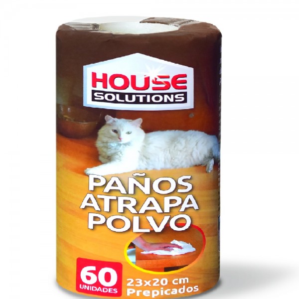 PAÑO ATRAPAPOLVO ROLLO PREPICADO 60 UN