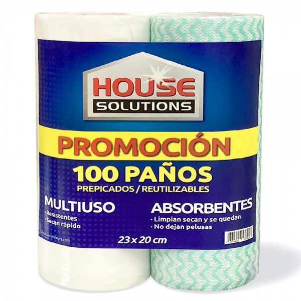 PACK REUTILIZABLE (ROLLO 50 UN + TOALLA 50 UN)